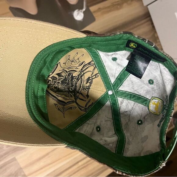 John Deere Moline, IL Tractors & Plows Deer Logo Hat Cap SnapBack - Picture 5 of 7